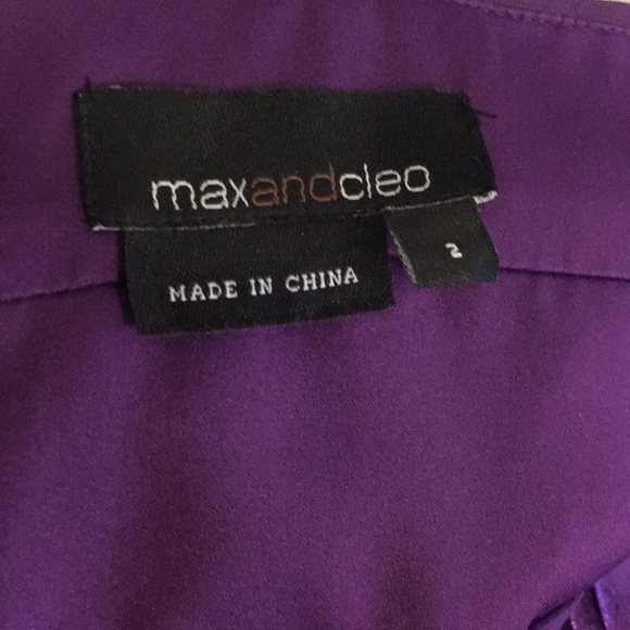 Max and Cleo Purple Formal/SemiFormal Empire Dress - Picture 14 of 16